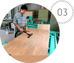 畳床のホコリ・ダニ除去